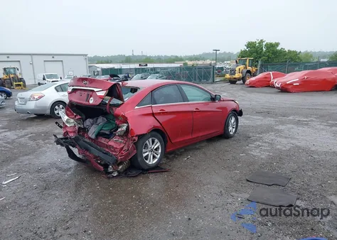 2013 Hyundai Sonata Gls из США, поврежденный, VIN 5NPEB4ACXDH604678